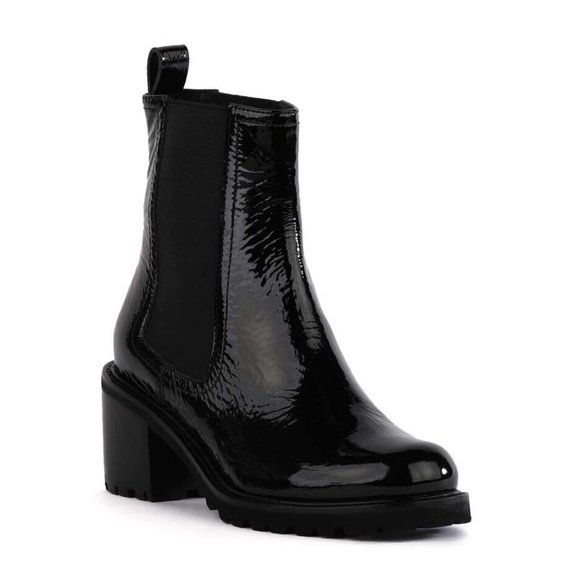 New! Seychelles FarFetched Boot Patent Leather Size 9.5 DD295 - Picture 1 of 7
